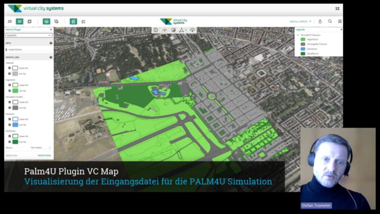 3D-Stadtmodelle – Das Bindeglied zwischen Modelldaten, Sensordaten, Klimasimulation & Bürgerbeteiligung