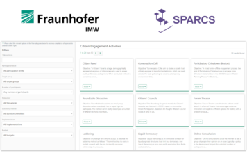 Freie Online-Datenbank für Bürgerbeteiligungsformate