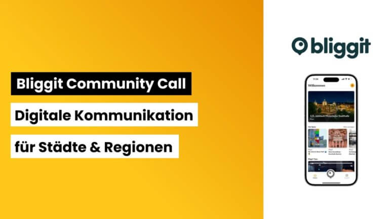 Bliggit – Digitale Kommunikation in Städten und Regionen