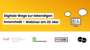 Digitale Wege zur lebendigen Innenstadt