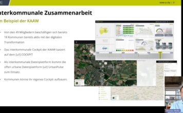 Innovative Technologie zur Schaffung eines kommunalen Lagebildes