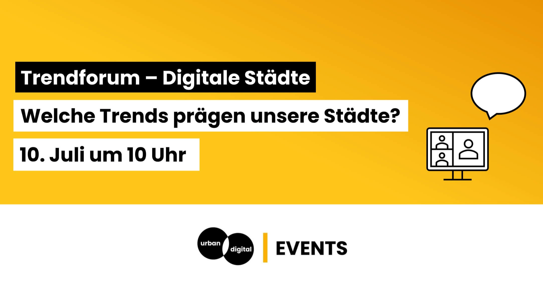 Trendforum Digitale Stadt