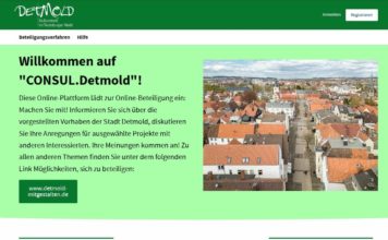 Bürgerbeteiligung mit CONSUL in Detmold