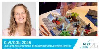Wenn Kommunen ihre Datenzukunft bauen: Dr. Christine Pohl über den LEGO® Serious Play®-Workshop auf der CIVI/CON 2026 Dr. Christine Pohl zu Urbaner Datenplattform und Digitalem Zwilling auf der CIVI/CON 2026