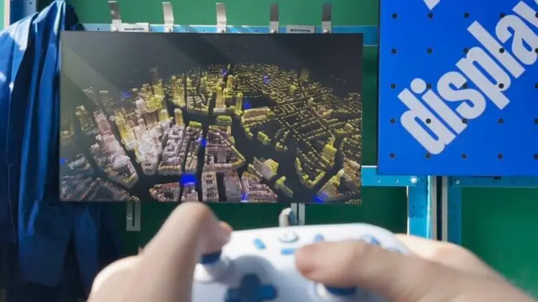 Den Digitalen Zwilling erlebbar machen: Wie das display in Frankfurt Stadtdaten künstlerisch inszeniert Digitaler Zwilling der Stadt Frankfurt als Visualisierung am display