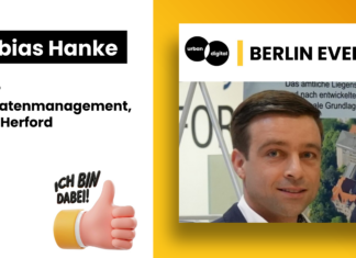 Ein digitaler Zwilling für Kreis und Kommunen: Tobias Hanke über Geodaten ohne Insellösungen Tobias Hanke, Leiter Geodatenmanagement Kreis Herford, Interview zum digitalen Zwilling