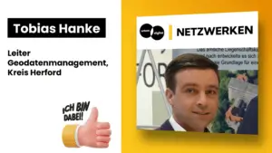 Ein digitaler Zwilling für Kreis und Kommunen: Tobias Hanke über Geodaten ohne Insellösungen Tobias Hanke, Leiter Geodatenmanagement Kreis Herford, Interview zum digitalen Zwilling