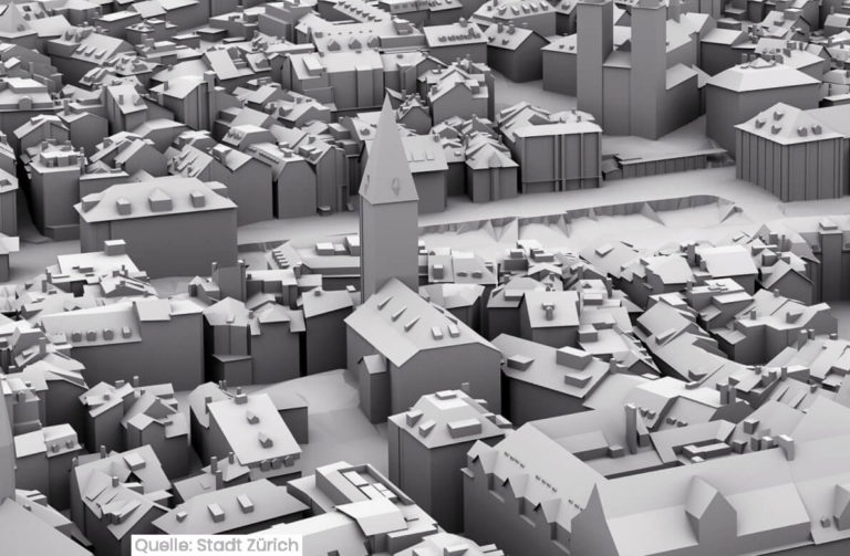 Digitaler Zwilling der Stadt Zürich