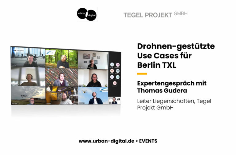 Drohnen-gestützte Use Cases für Berlin TXL