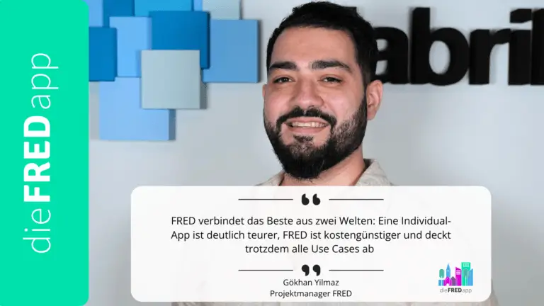 Gökhan Yilmaz, Projektmanager der Kommunal-App FRED bei Fabrik19