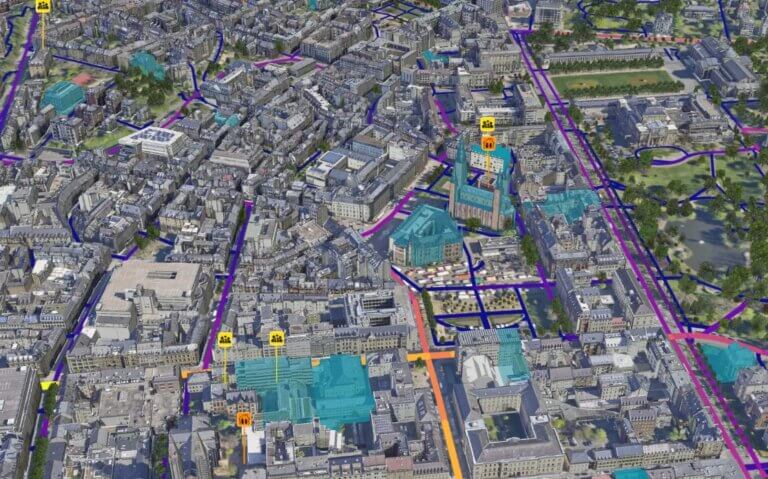 Wiesbaden und Düsseldorf denken mit ihren Urbanen Digitalen Zwillingen Stadtentwicklung neu