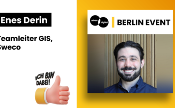 Geschützt: Erst das Fundament, dann der digitale Zwilling: Enes Derin über GIS, Datenqualität und Verstetigung Enes Derin, Teamleiter GIS und Digital Solutions bei Sweco, beim Urban Digital Netzwerktreffen in Berlin
