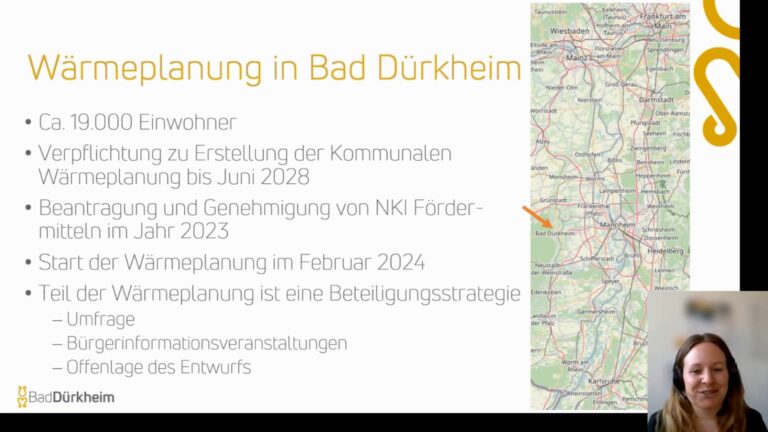 Bad Dürkheim im Dialog – Umfrage und Kommunikation zur kommunalen Wärmeplanung