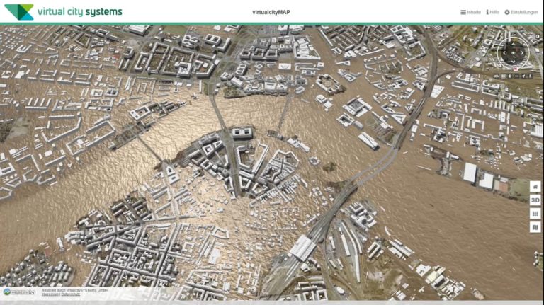 3D-Simulationen für modernes Hochwasserrisiko-Management