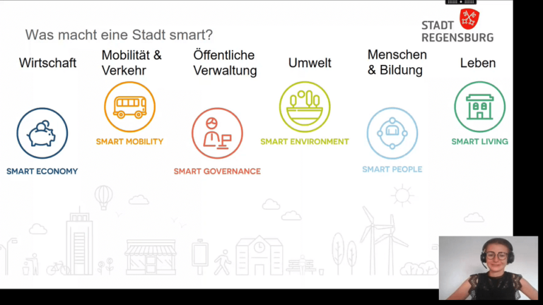 Laura Berres berichtet aus ihrem Alltag als Projektleiterin IT / Smart City