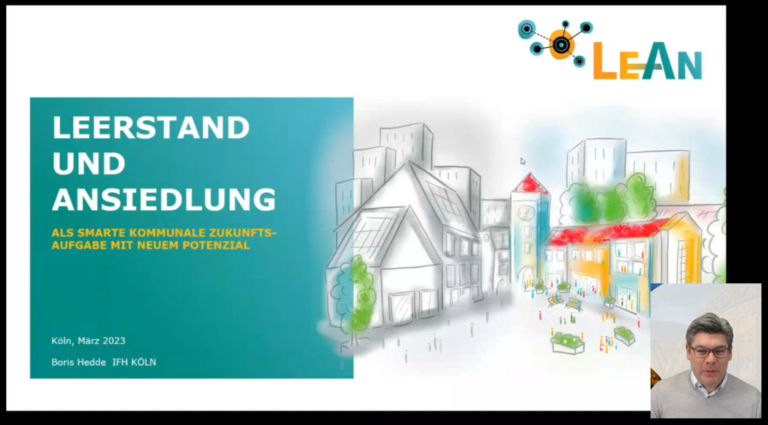 LeAn – Leerstand digital anpacken und Ansiedlung datenbasiert steuern!