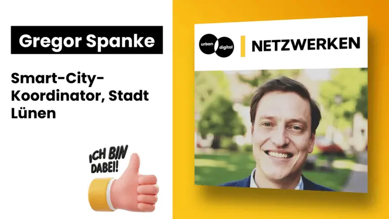 Smart City ohne Millionenförderung: Wie Lünen Daten, Sensorik und Stadtgesellschaft zusammenbringt Gregor Spanke, Smart City Koordinator der Stadt Lünen, zu Daten, Sensorik und Mitmach.Raum