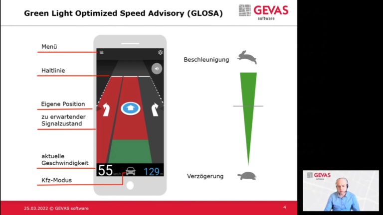 trafficpilot – Der Ampelphasenassistent für das Smartphone, ein Beitrag zur klimagerechten Mobilität